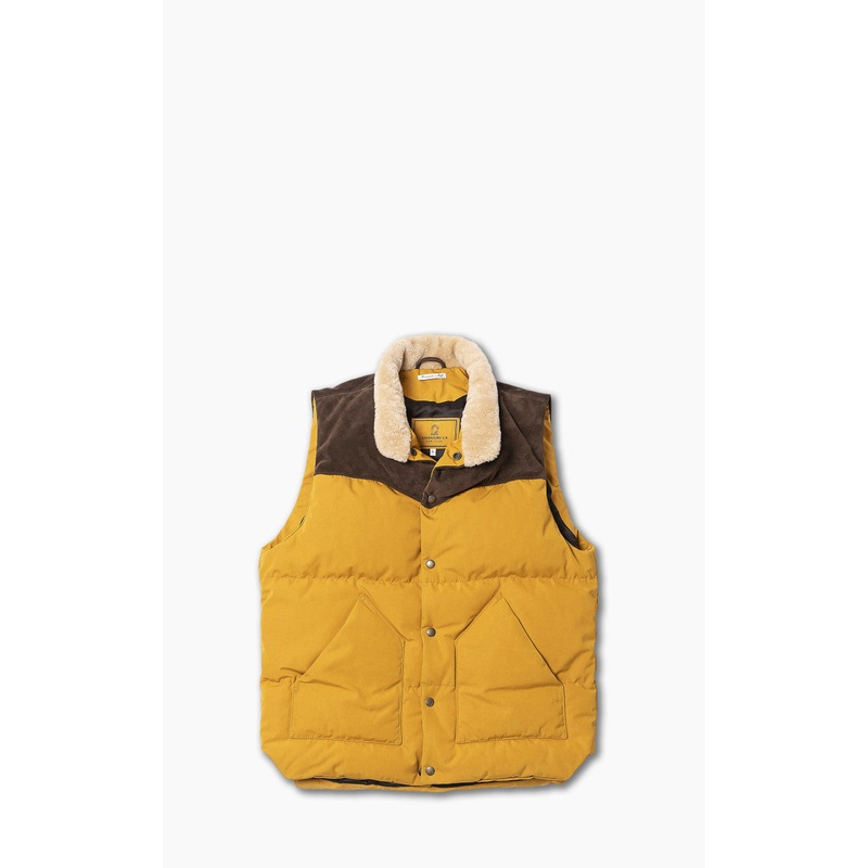 Shangri-La Heritage Bivacco Western Down Vest Yellow S