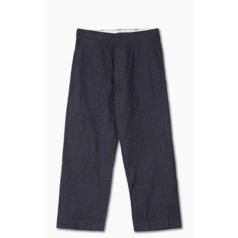 Samurai Jeans SWC600C23-HB Wide Work Pants Neppy HBT Indigo 13oz W30