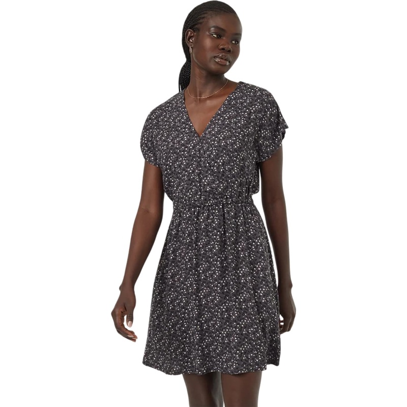 tentree EcoWoven Crepe Wrap Front Dress – Women’s