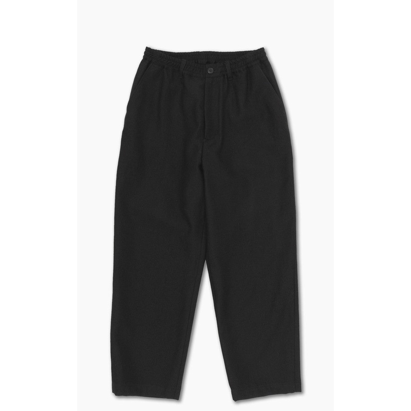 Still By Hand Shetland Wool Pants Black 1