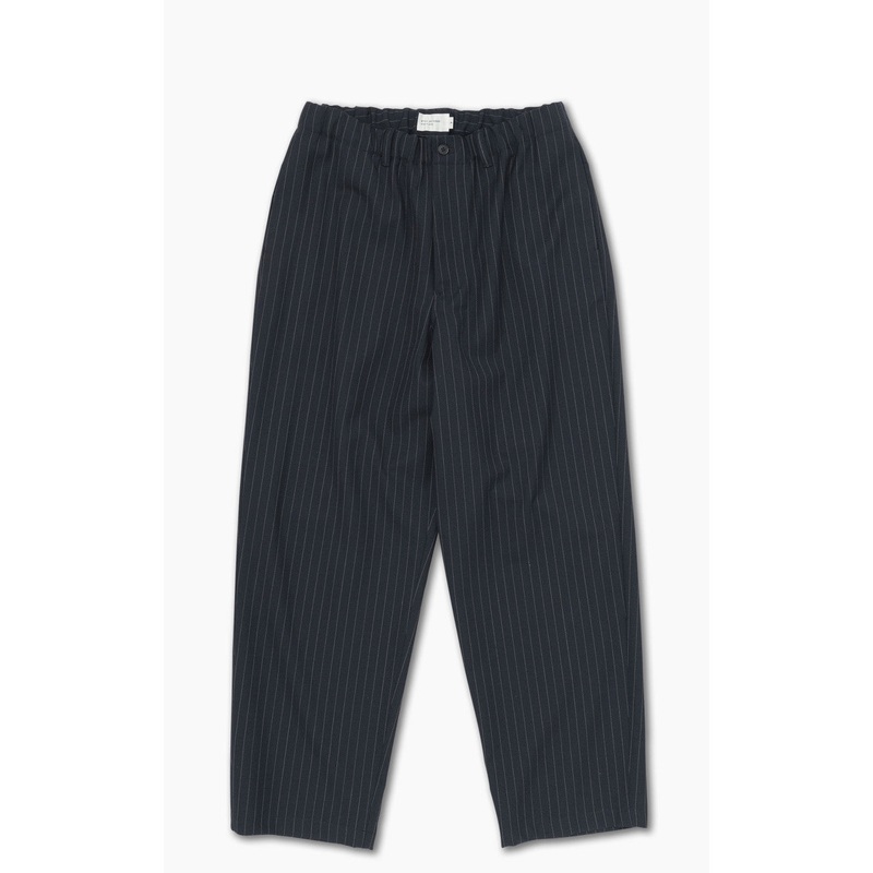 Still By Hand T/W Easy Pant Navy Stripe 1