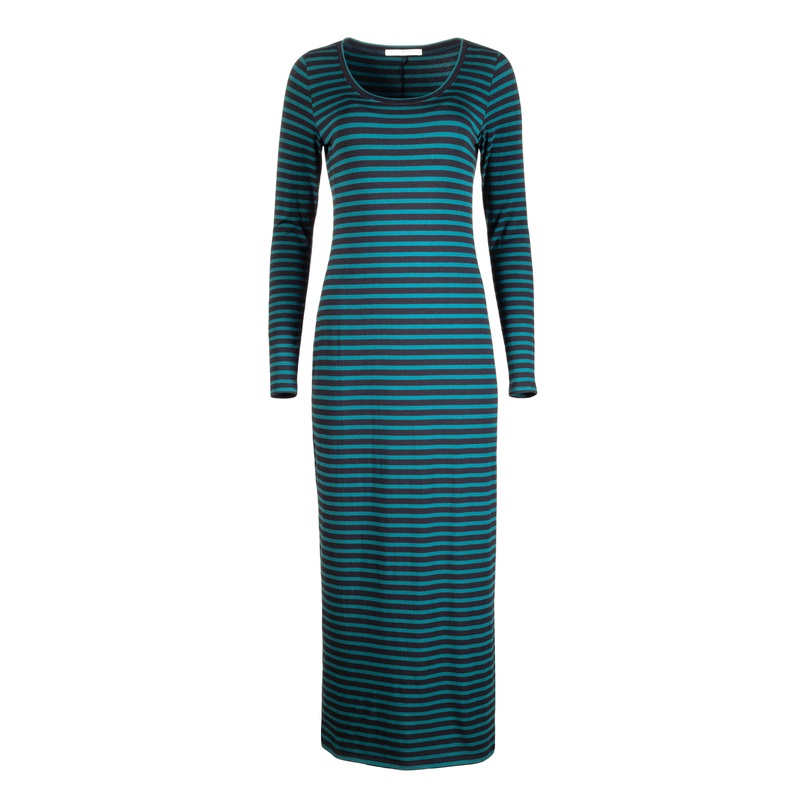 Andover Dress Black/Teal XS