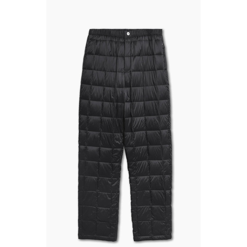 Taion Regular Straight Down Pants Black XS