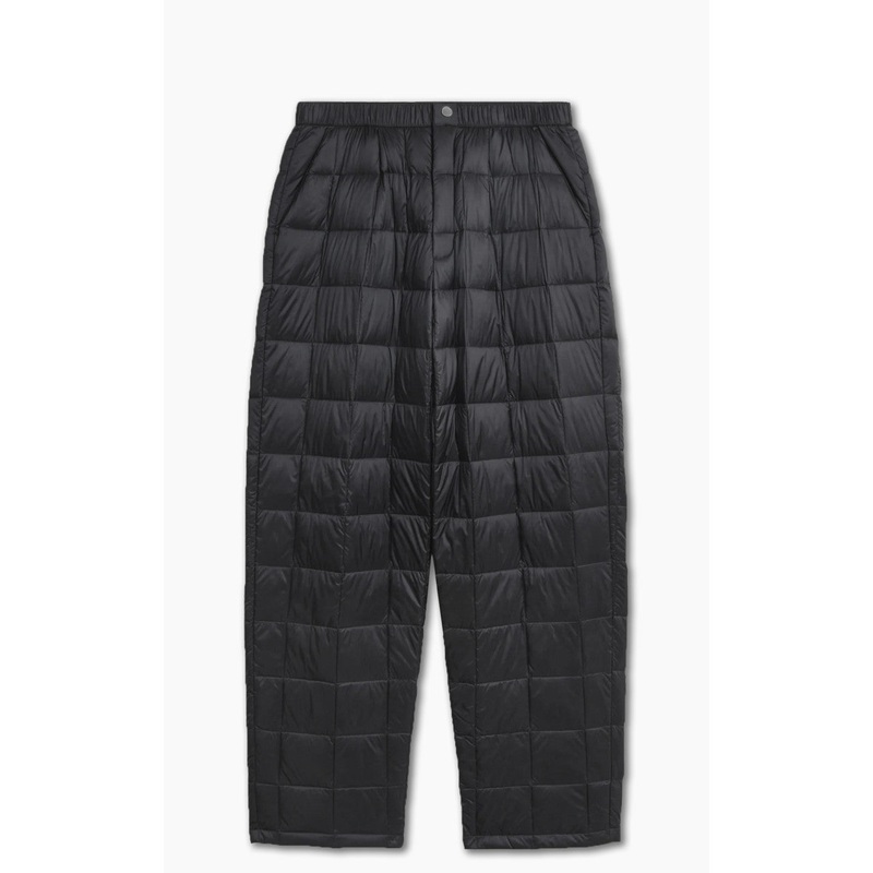 Taion Semi Wide Down Pants Black S