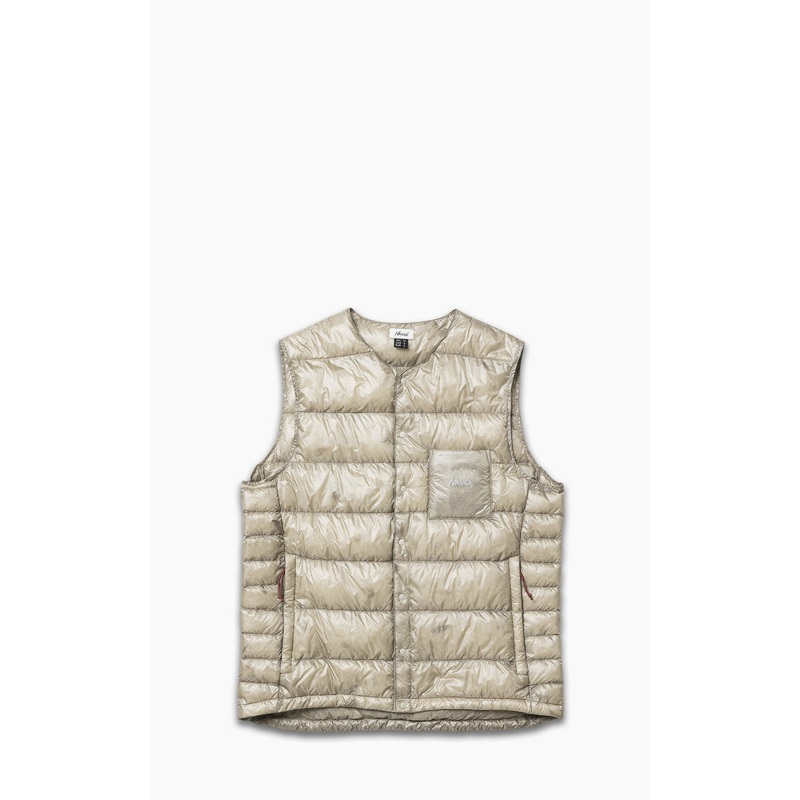 Nanga Inner Down Vest Beige M