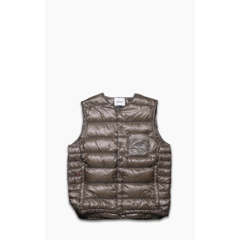 Nanga Inner Down Vest Mocha S