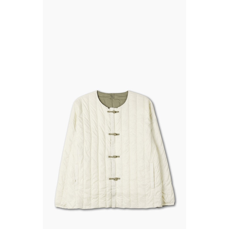 Taion x Beams Lights Reversible China Inner Jacket Off White/Sage S