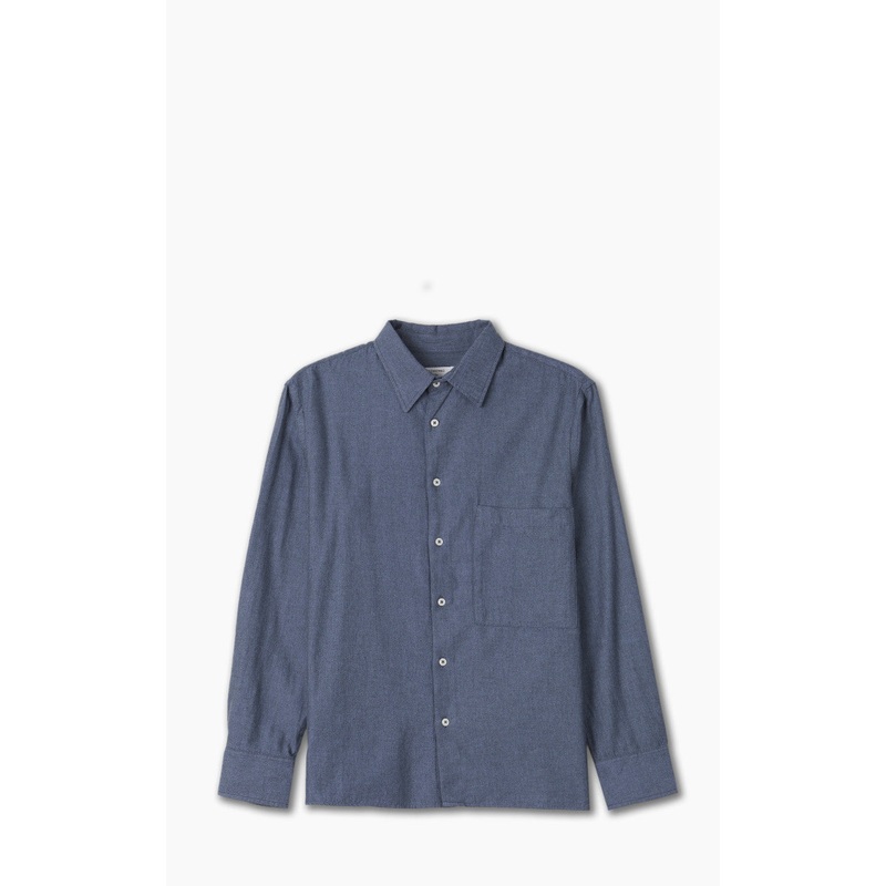 Universal Works Square Pocket Shirt Blue S
