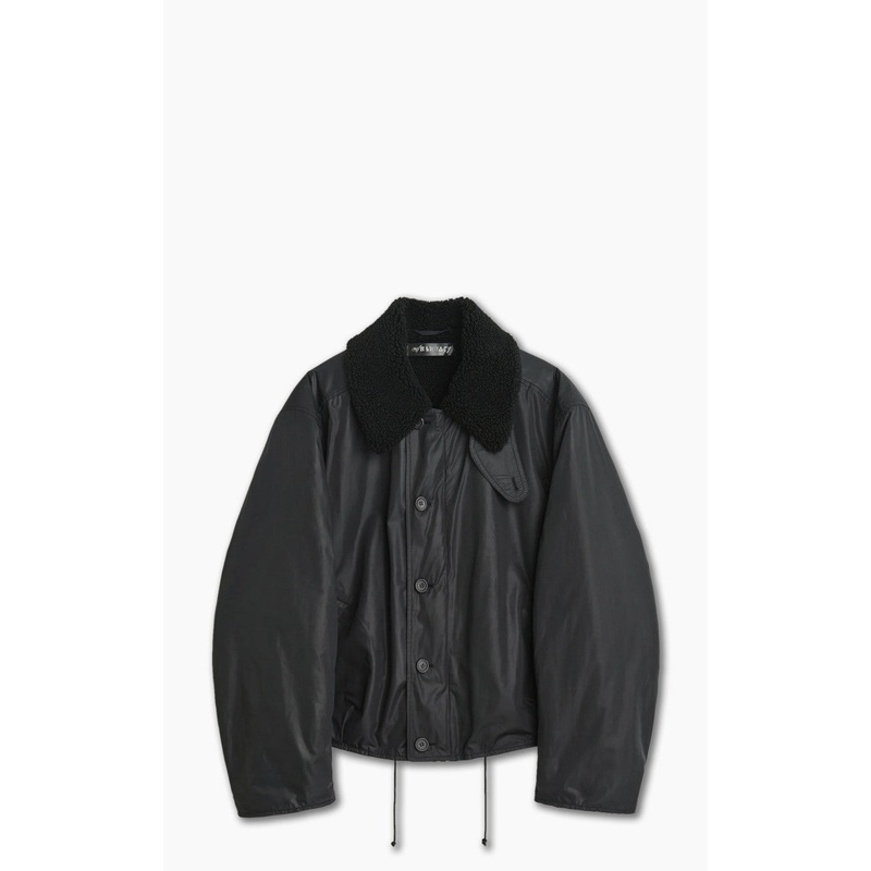 Our Legacy Grizzly Jacket Black Wax Mirage Tech 46/S