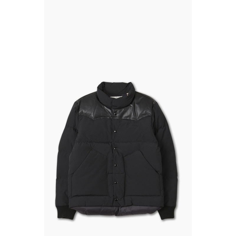 Schott NYC Blackburn Rancher Puffer Jacket Black S