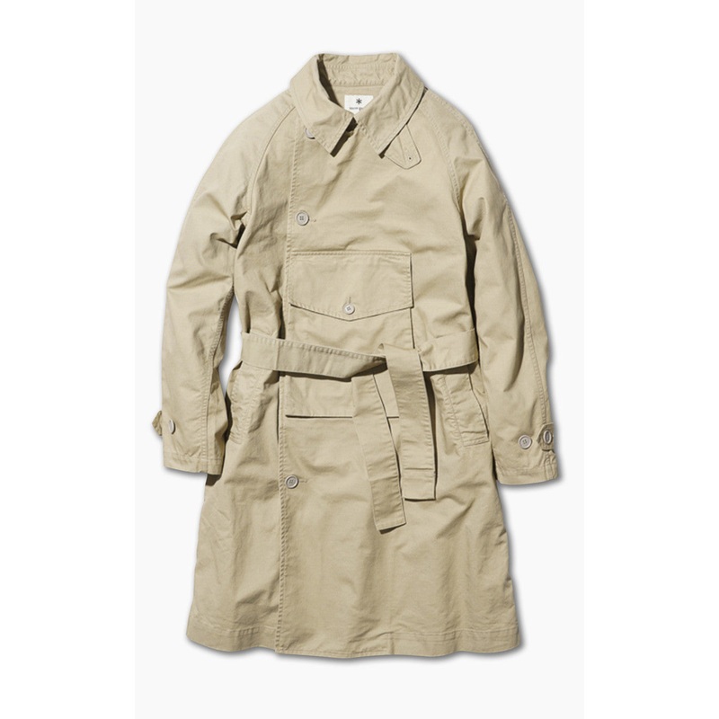 Snow Peak TAKIBI Chino Trench Coat Beige S