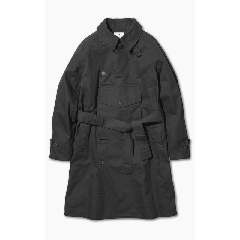 Snow Peak TAKIBI Chino Trench Coat Black S
