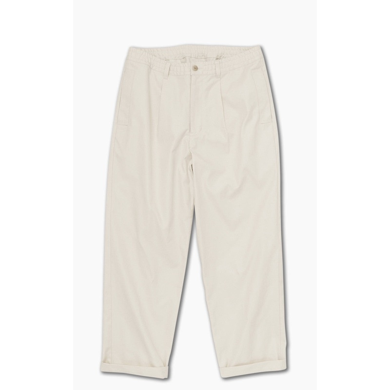 Still By Hand Welt Side Pocket Pants Ecru 1