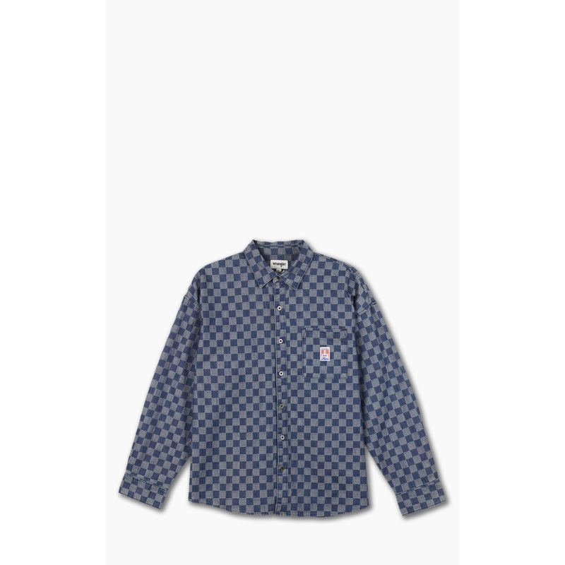 Wrangler Overshirt Dark Indigo S