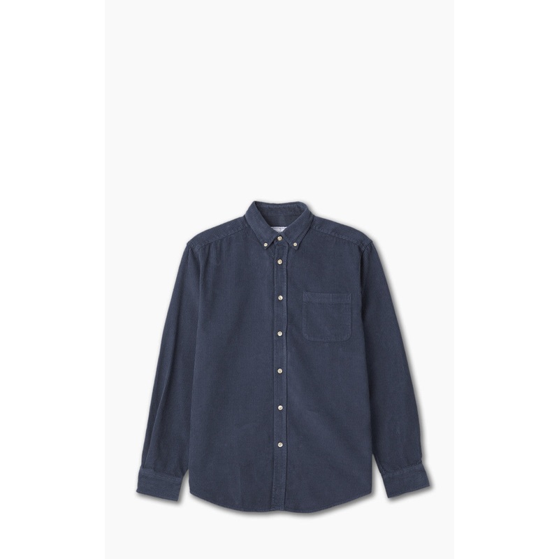 Portuguese Flannel Lobo Shirt Navy S