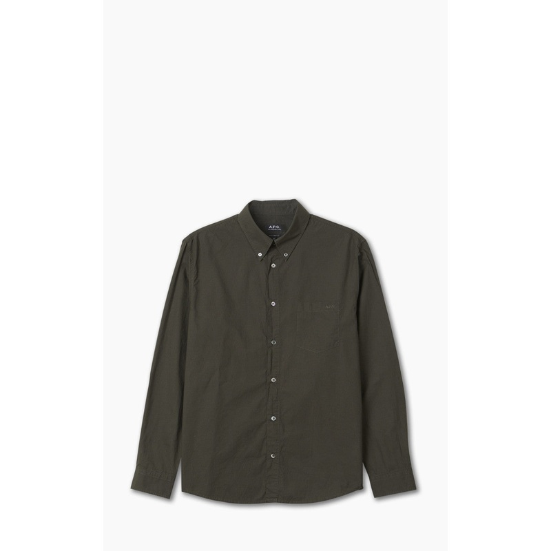 A.P.C. Chemise Edouard Shirt Dark Green M