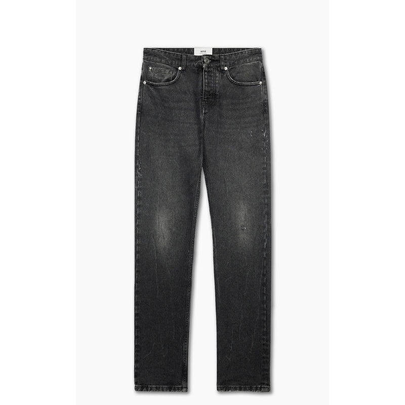 AMI Paris Classic Fit Jeans Used Black W29