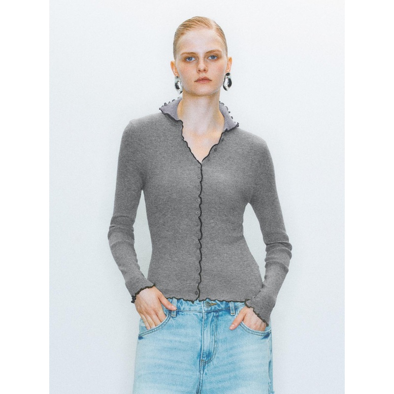 Knitted Cardigans Grey S