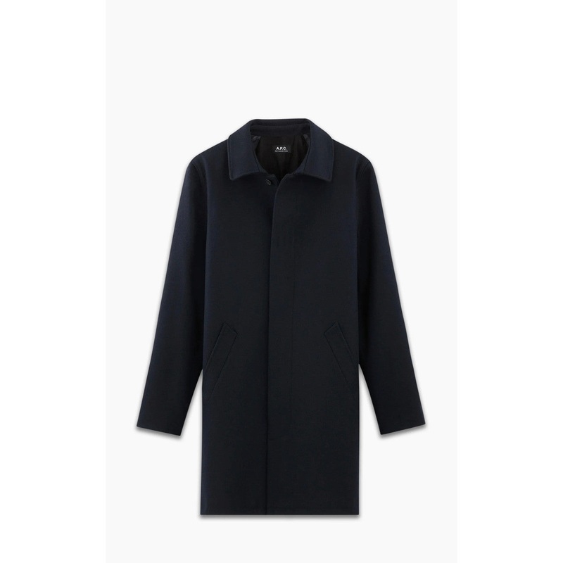 A.P.C. Mac Auster Coat Marine S