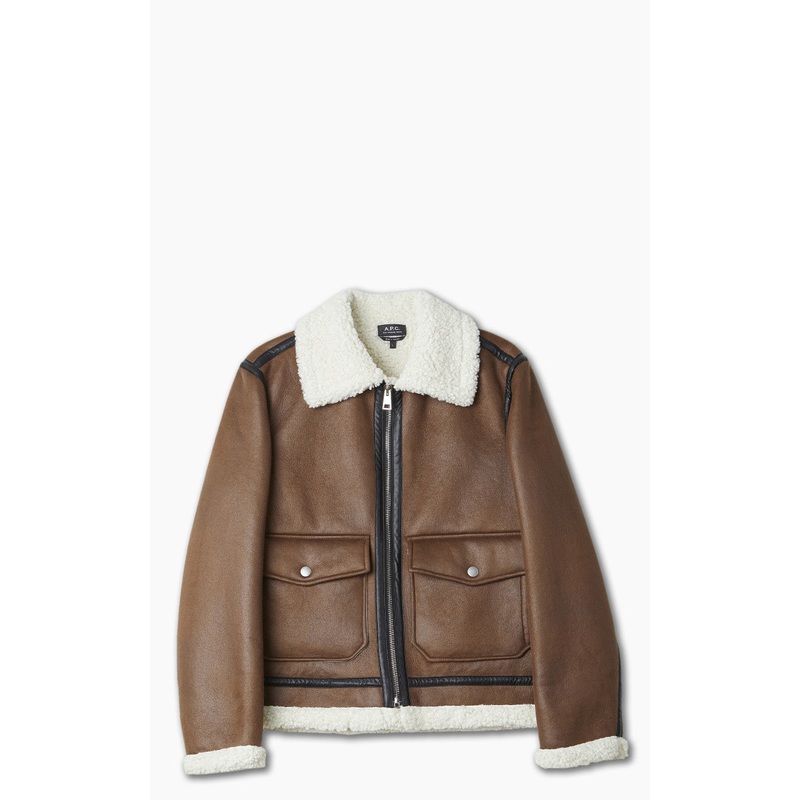 A.P.C. Tommy Jacket Brown M