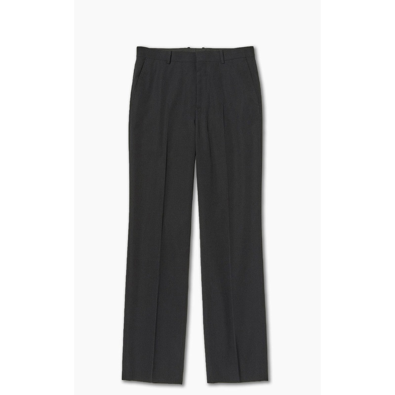 Auralee Light Wool Max Gabardine Slacks Black 3