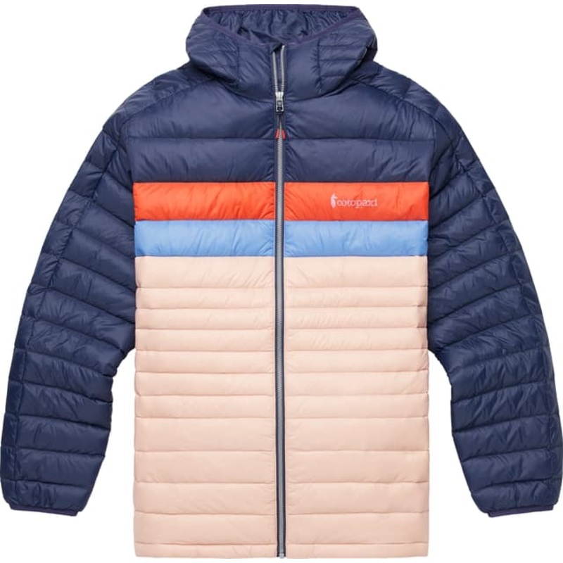 Cotopaxi Fuego Plus Size Down Hooded Colorblock Jacket – Women’s