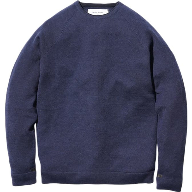 Snow Peak Raglan Crew Neck Alpaca Knit Sweater – Unisex