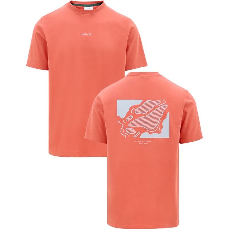 Vallier Saint-Laurent Organic Cotton Printed T-Shirt – Unisex