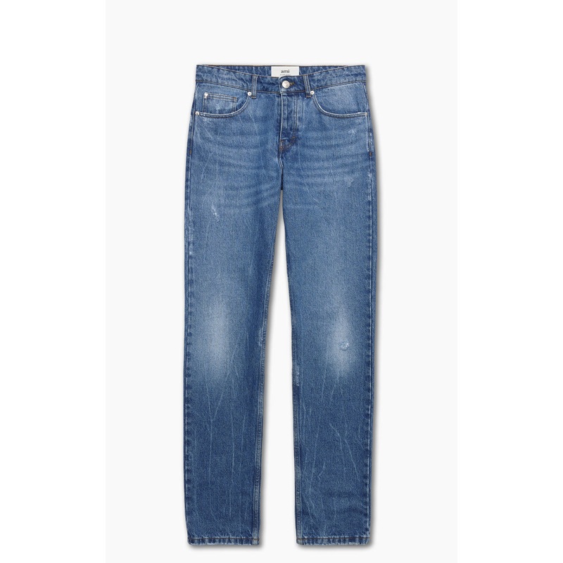 AMI Paris Classic Fit Jeans Used Blue W29