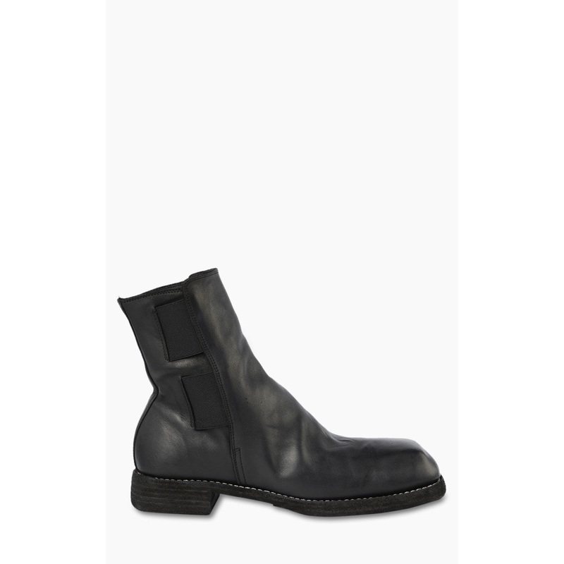 Guidi 79087 Leather Chelsea Boot Black 40