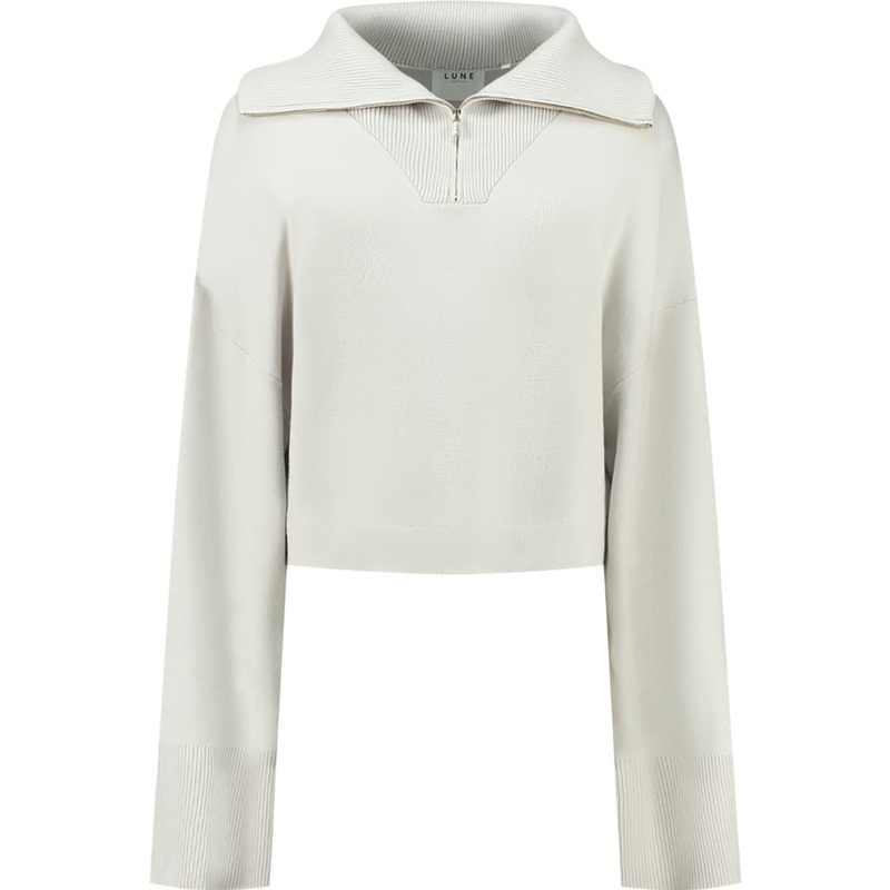 Lune Active Olly Half-Zip Knit Cropped Sweater – Women’s