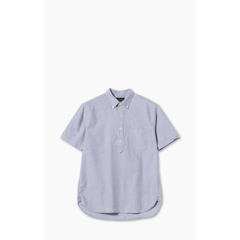 Beams Plus Oxford Pullover Button Down Shirt Sax M