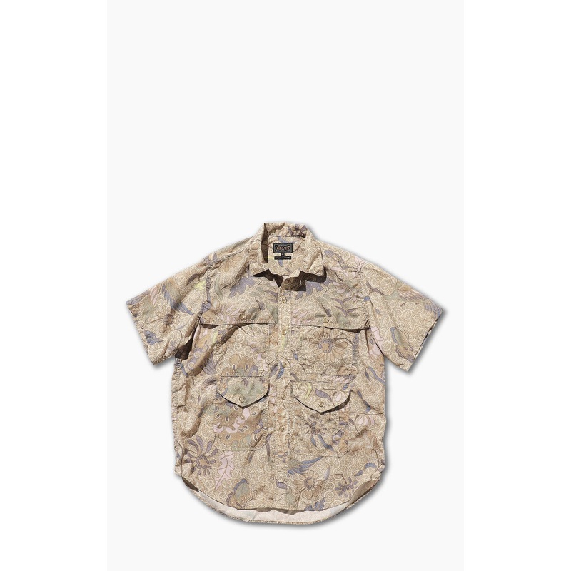 Beams Plus Short Sleeve Adventure Shirt II Beige M