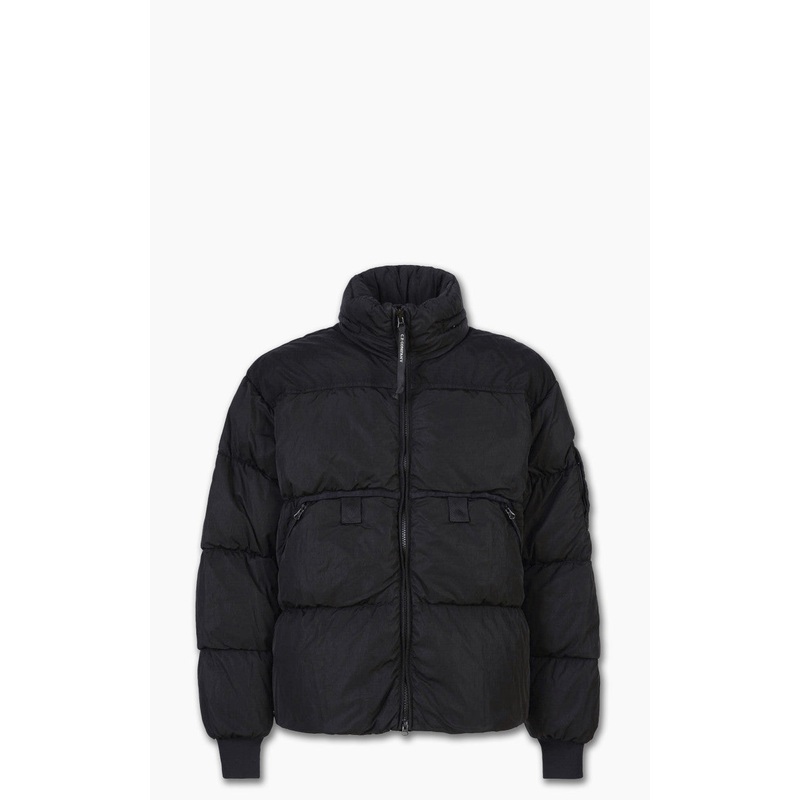 C.P. Company Eco-Chrome R Mixed Down Jacket Black 46/S