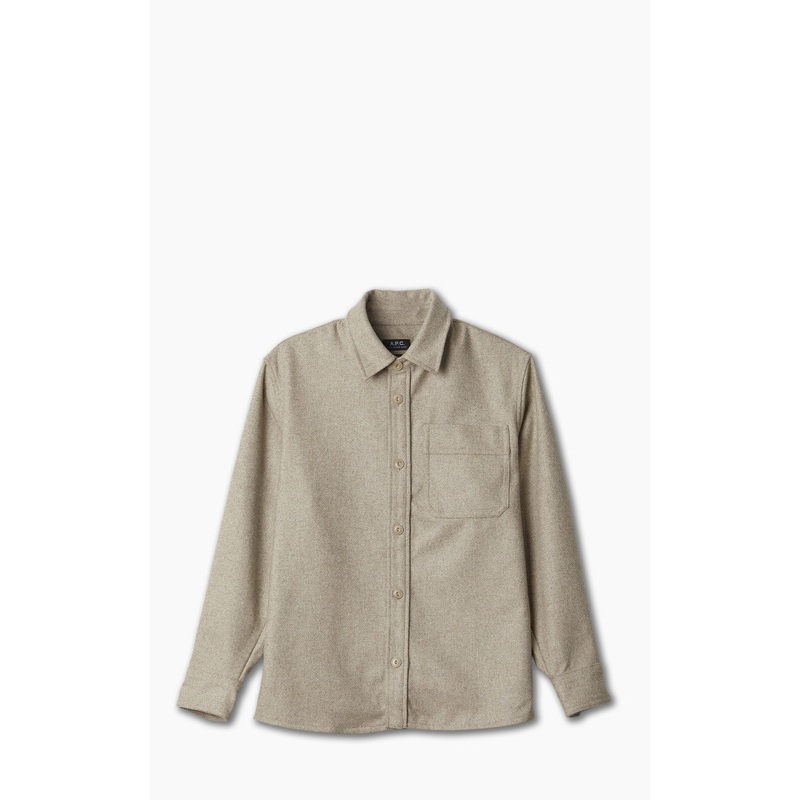 A.P.C. Basile Overshirt Beige S