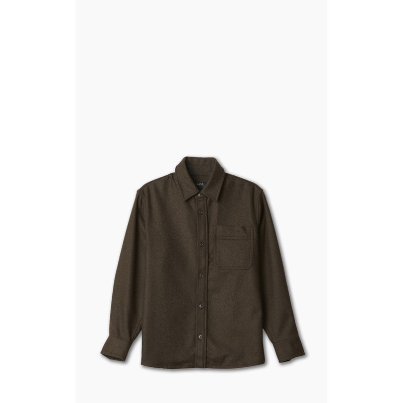 A.P.C. Basile Overshirt Marron S