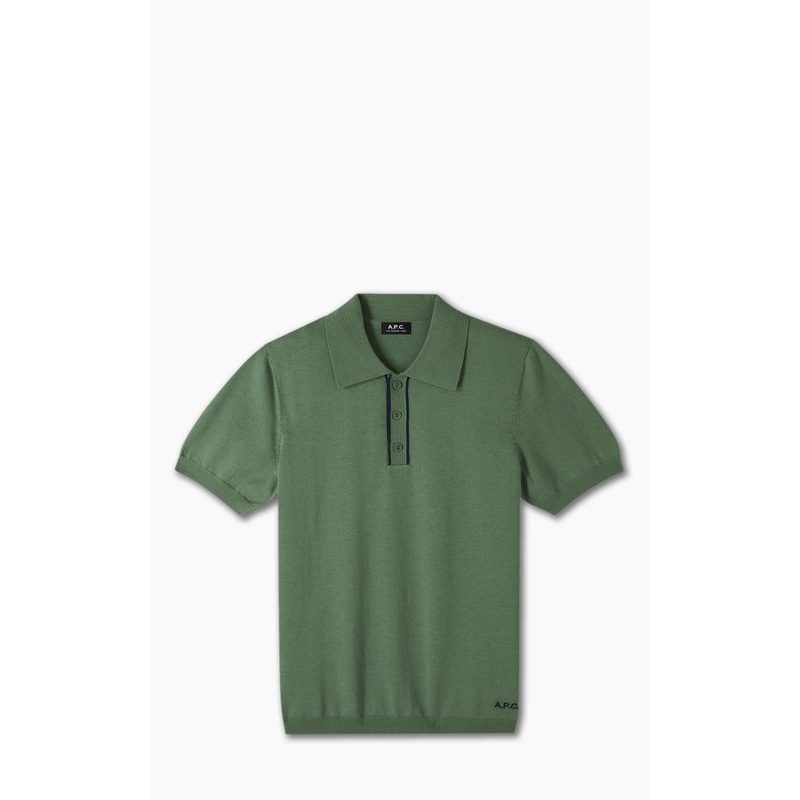 A.P.C. Polo Jacky Vert/Marine S