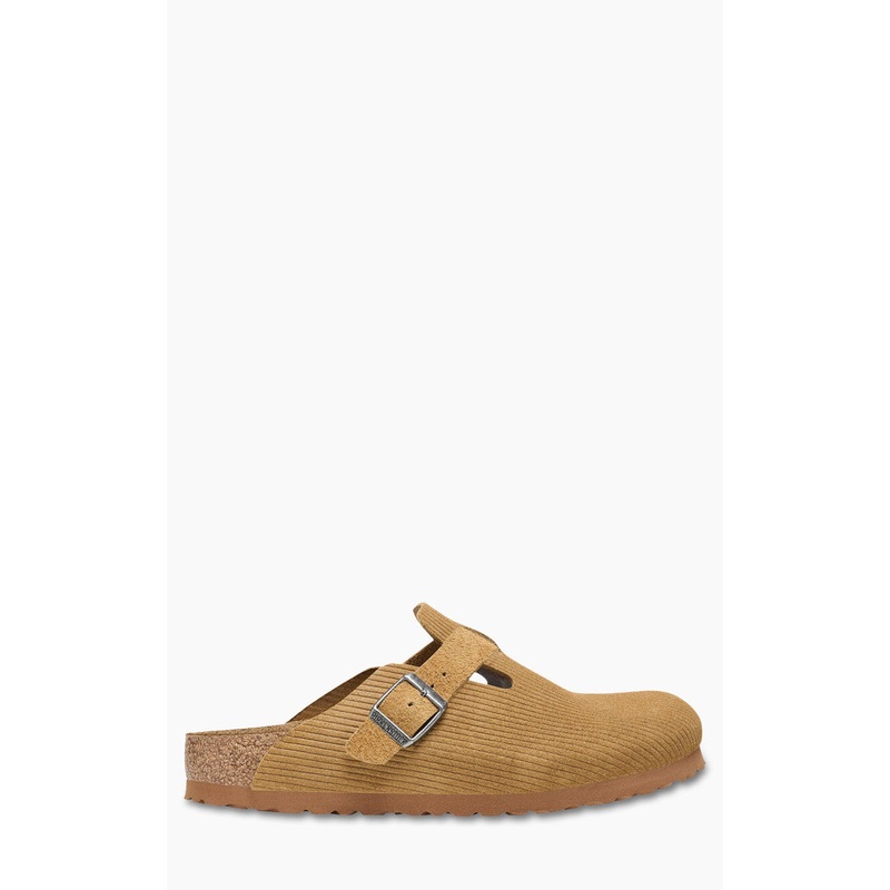 Birkenstock Boston Suede Corduroy Cork Brown US3-UK3.5-EU36-CM23
