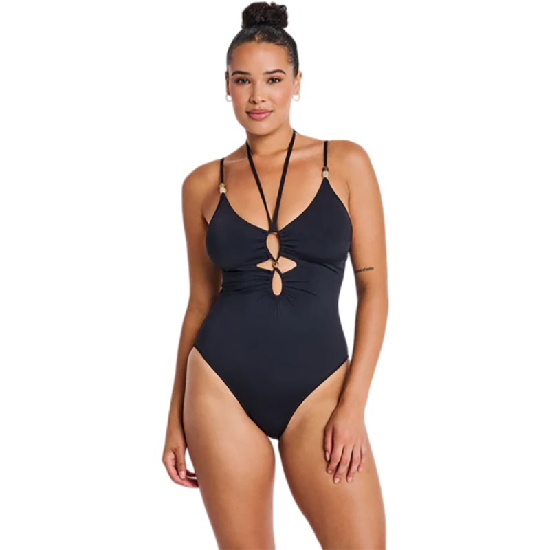 Everyday Sunday Cutout Cami One-Piece Swimsuit – Women’s