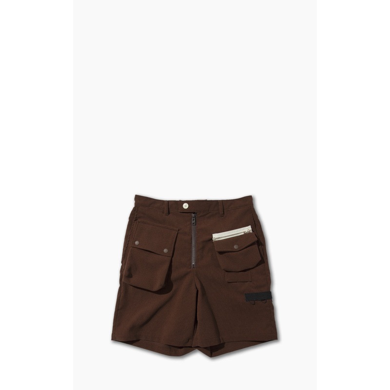 F/CE. x Digawel 6 Pockets Corduroy Shorts Brown M