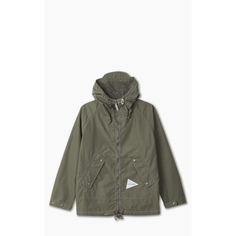 and wander Kevlar Hoodie Jacket Green S