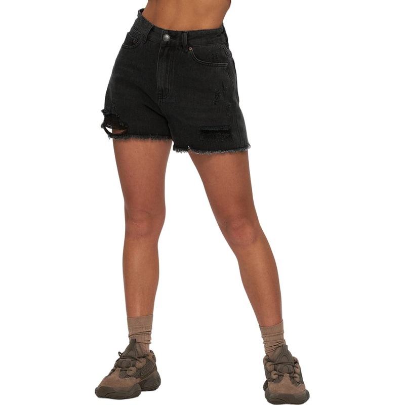 KUWALLA-TEE High Rise Denim Shorts – Women’s