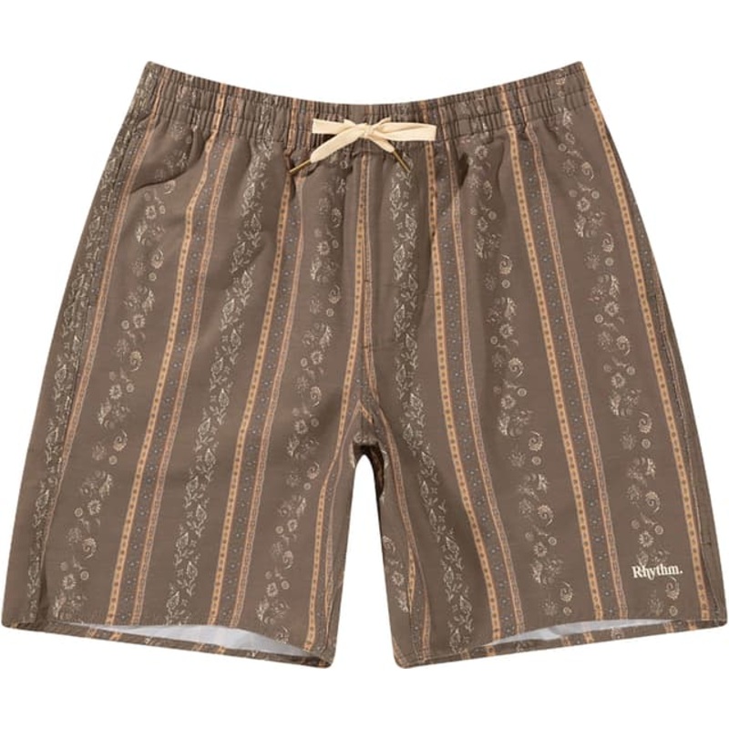 Rhythm Paisley Stripe Beach Shorts – Men’s