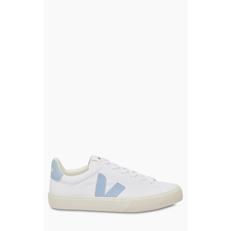 Veja W Campo Canvas White/Steel EUR36
