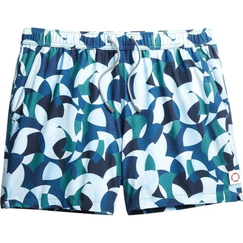 Public Beach Shore Keep It Tight Classic Swim Shorts with Compression Liner 6″ – Men’s