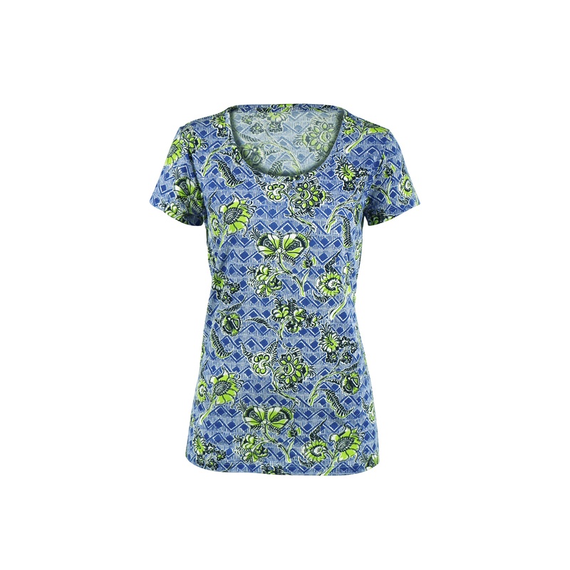 Woodblock Tee Tide XS