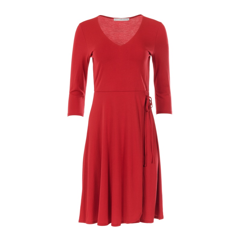 Adalie Dress Crimson XS