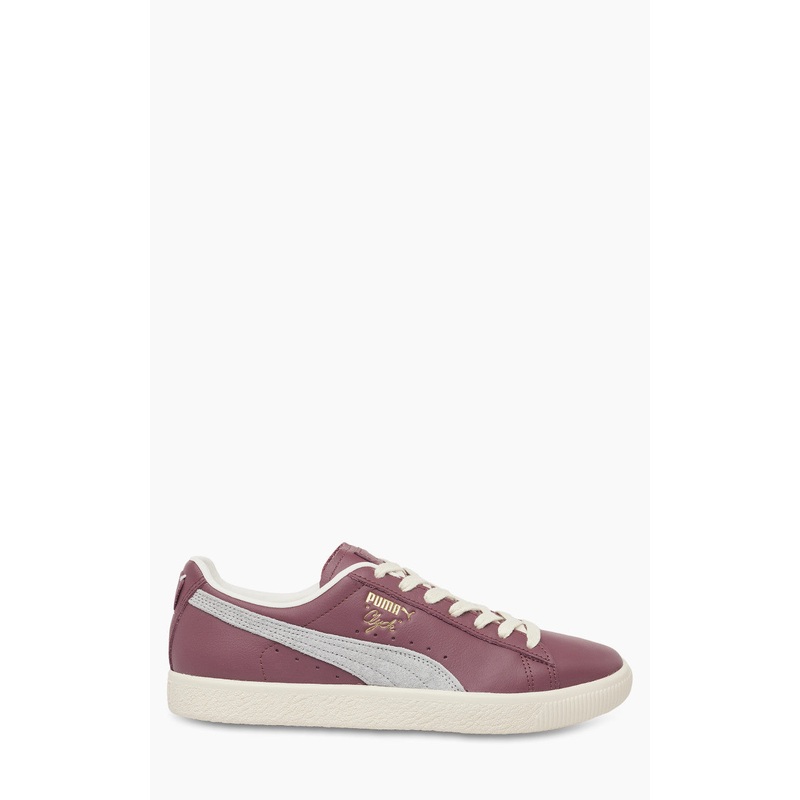 Puma Clyde Base Wood Violet/Frosted Ivory/Puma Team Gold UK5-US6-EUR38-CM24