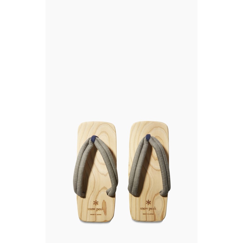 Snow Peak HITA GETA Sandals Grey one size