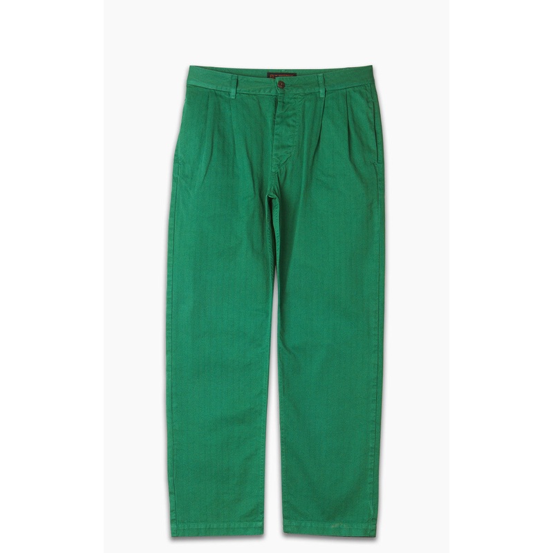 The Quartermaster French Chino HBT Forest 30/32